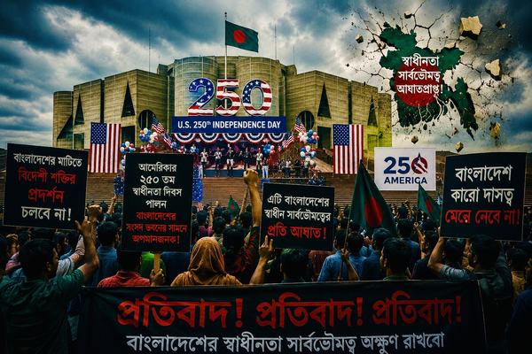সার্বভৌমত্বের বেদিতে মার্কিন উৎসব: বন্ধুত্ব না আত্মসমর্পণের বিপজ্জনক সমীকরণ