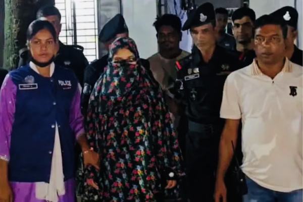 দুই মাসের শিশুকে পা মুচড়ে নির্যাতন: অবশেষে গ্রেপ্তার অভিযুক্ত চাচি