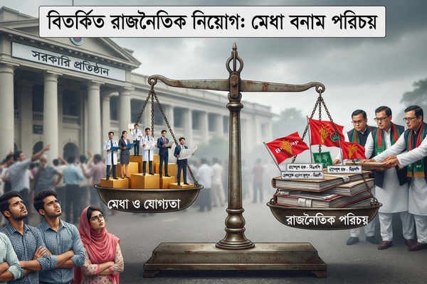 সরকারি প্রতিষ্ঠানে বিএনপি নেতাদের নিয়োগ নিয়ে বিতর্ক: দলীয়করণের অভিযোগে প্রশ্নবিদ্ধ প্রশাসন